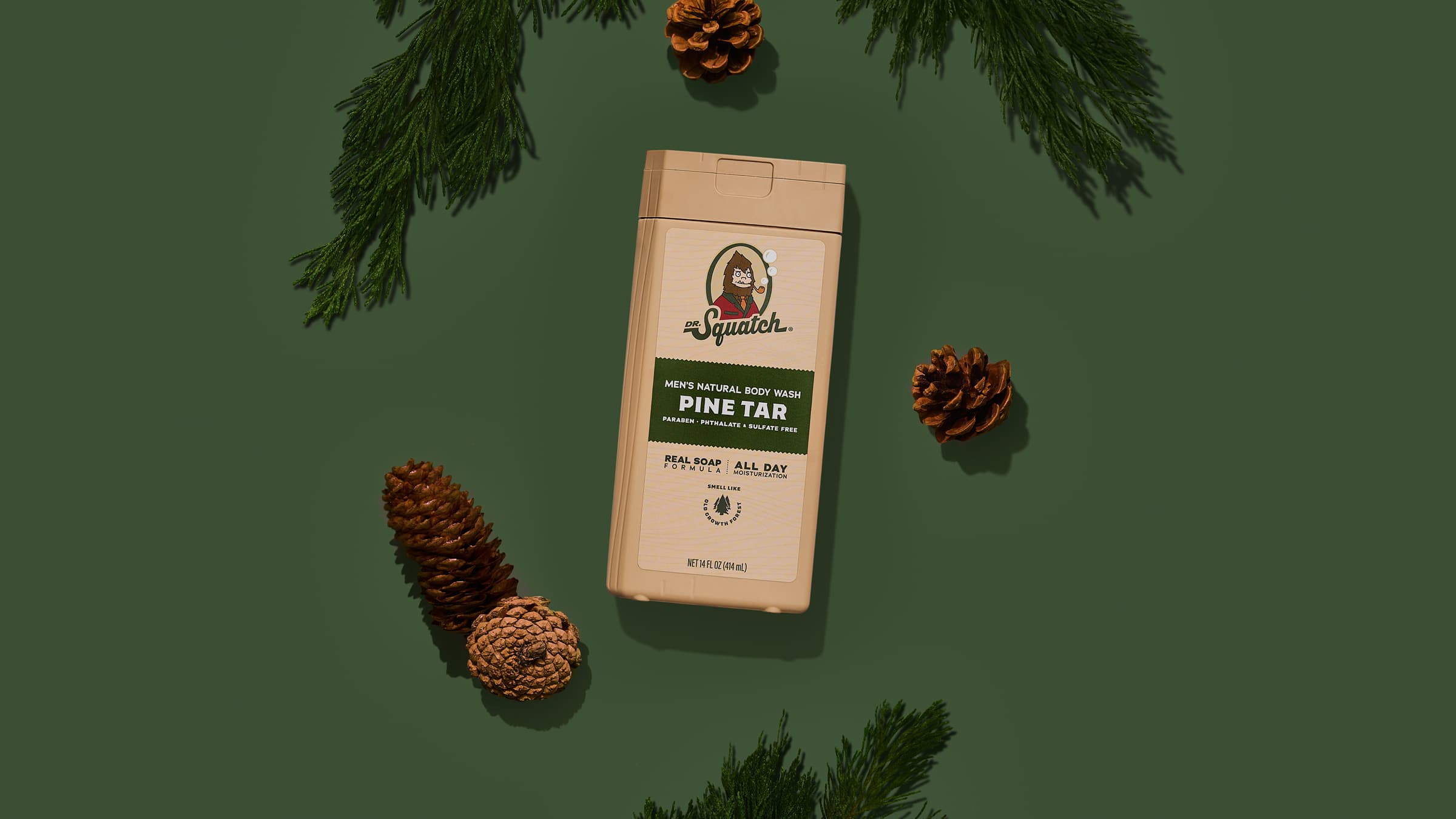 14 oz Pine Tar Body Wash - Image 3