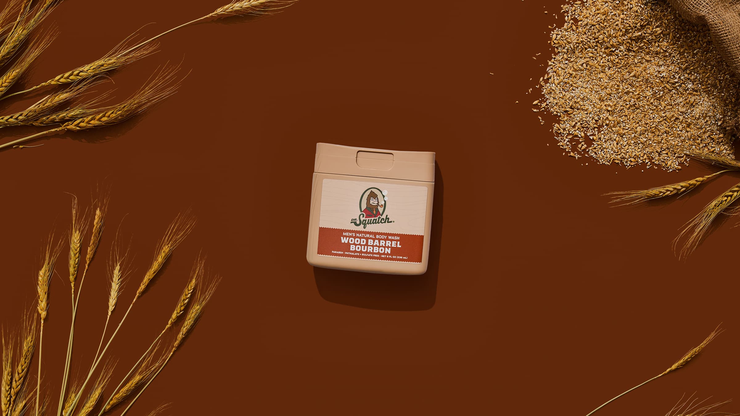 8 oz Wood Barrel Bourbon Body Wash - Image 3