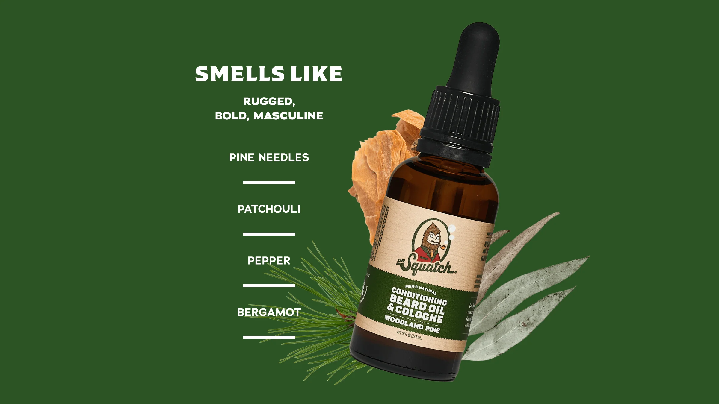 Crushed Pine Beard Oil - Image 2